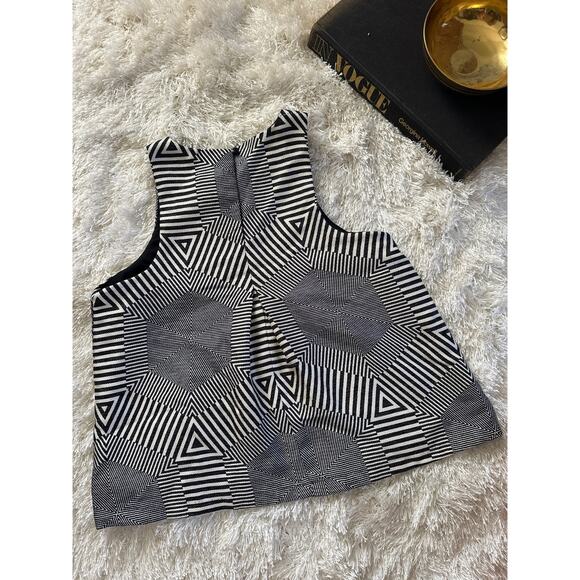 HD in Paris Anthropologie Geometric Tank Top Size XS - Picture 5 of 7